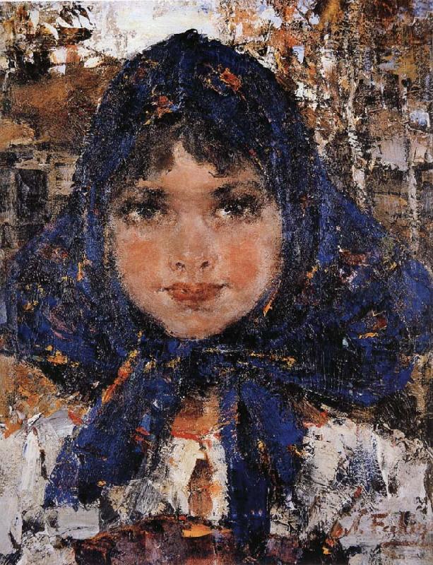 Girl, Nikolay Fechin